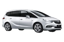 Van Hire Hamilton - Vauxhall Zafira 7-Seater - Minibus hire Hamilton